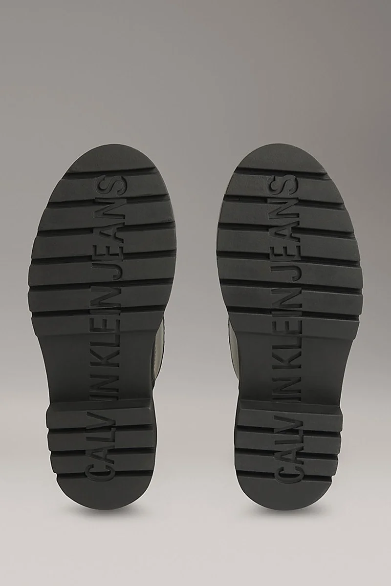 Calvin Klein Orta Boy Kauçuk Yağmur Kadın Siyah Bot YW0YW02004-BEH