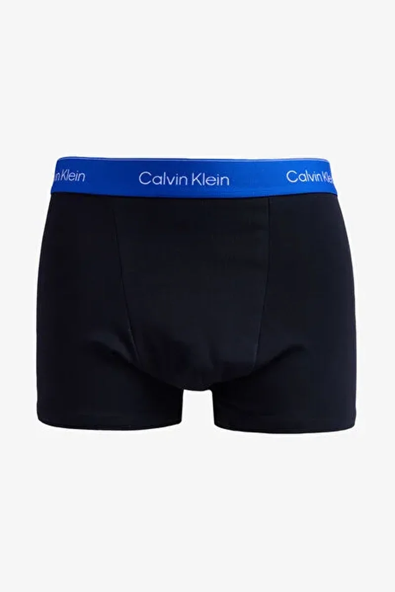Calvin Klein Rahat Kesim Dart 3lü Erkek Mavi Boxer LV00NB4286-R9B