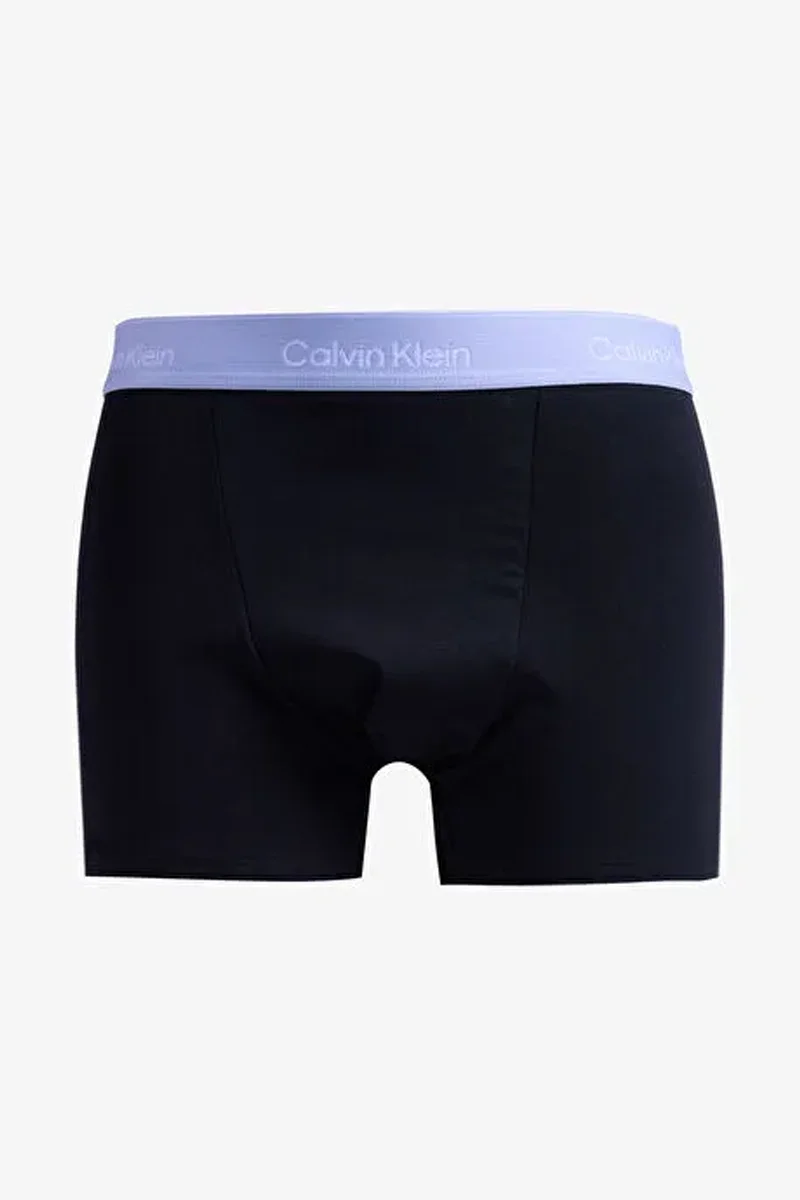 Calvin Klein Rahat Kesim Dart 3lü Erkek Mavi Boxer LV00NB4286-R9B