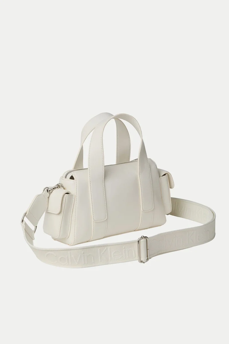 Calvin Klein Şerit Askılı Cepli Kadın Haki Çapraz Çanta LV04F3291G-FUP
