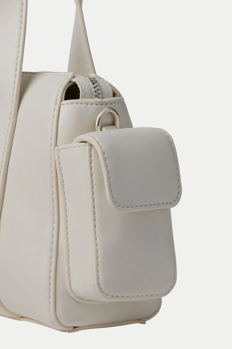 Calvin Klein Şerit Askılı Cepli Kadın Haki Çapraz Çanta LV04F3291G-FUP