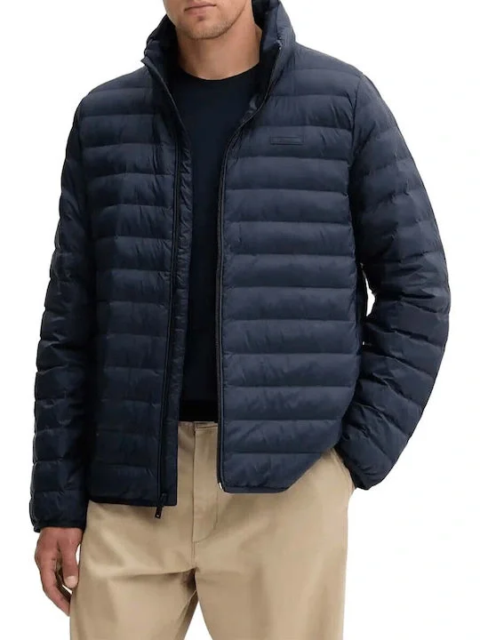 Calvin Klein Uzun Kollu Hafif Naylon Kapitone Erkek Ceket LV04LC506G-CEF