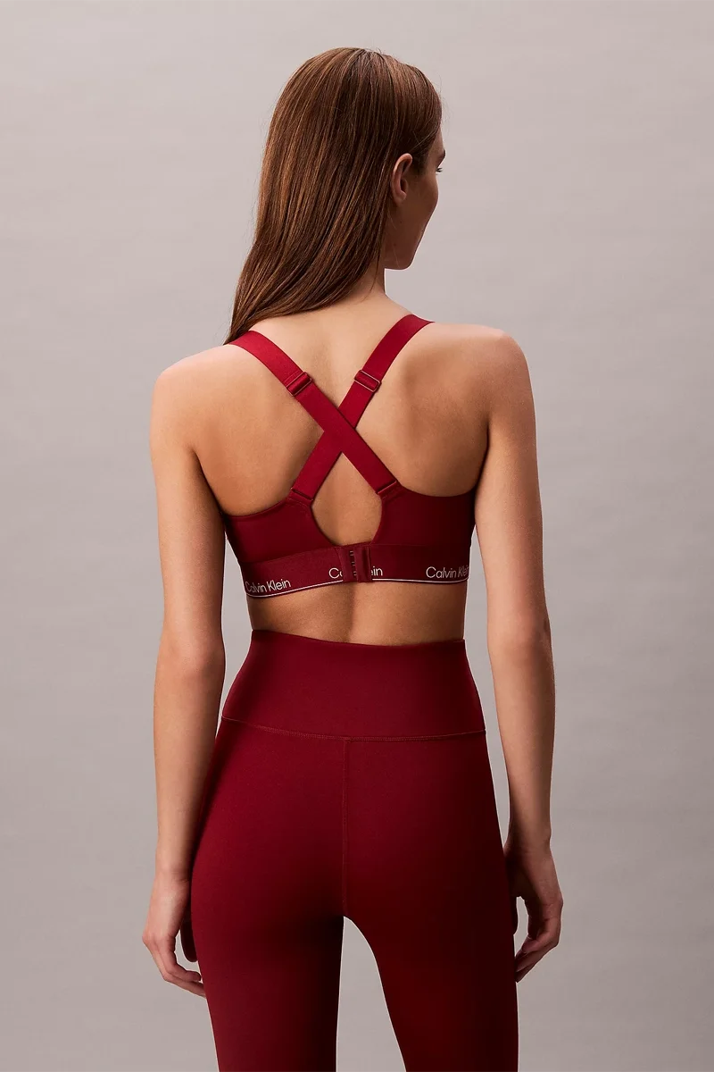 Calvin Klein Yüksek Destekli Spor Kadın Kırmızı Sütyen LVGWS5K137-AF8