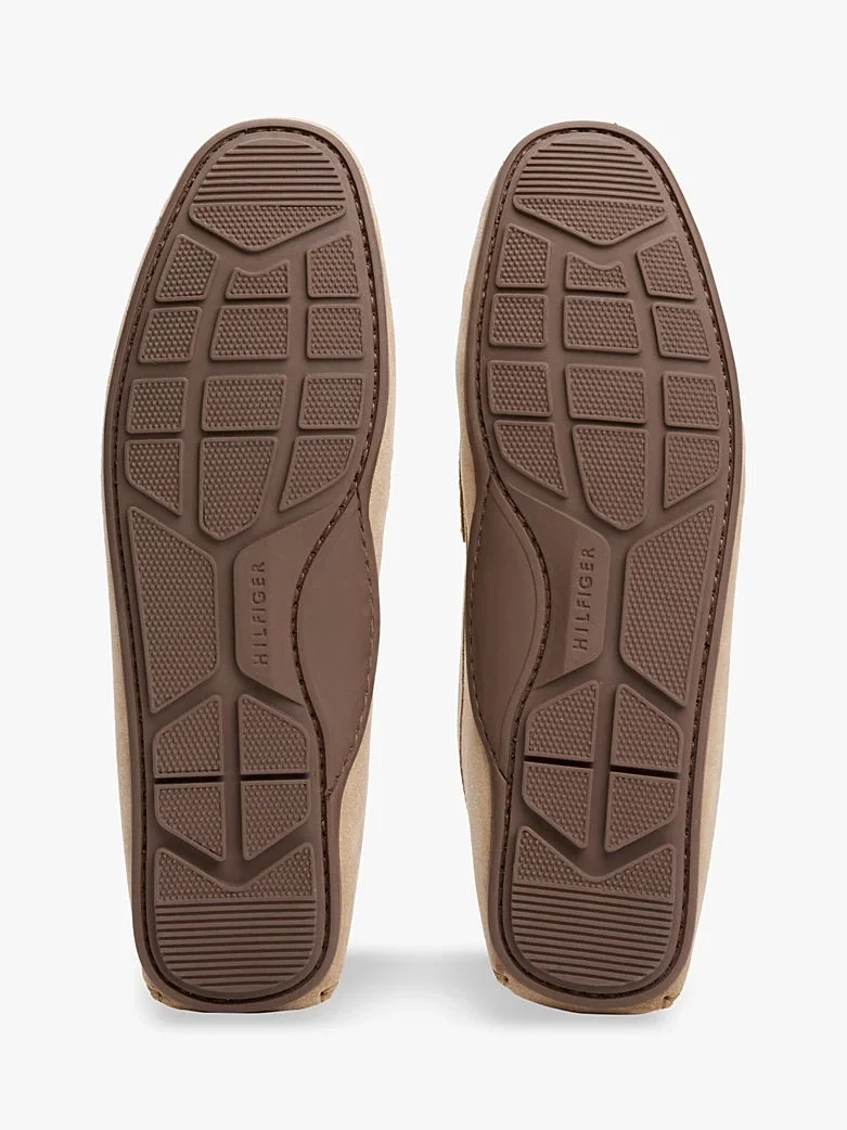 Tommy Hilfiger CASUAL HILFIGER SUEDE DRIVER Erkek  Loafer FM0FM049980F7