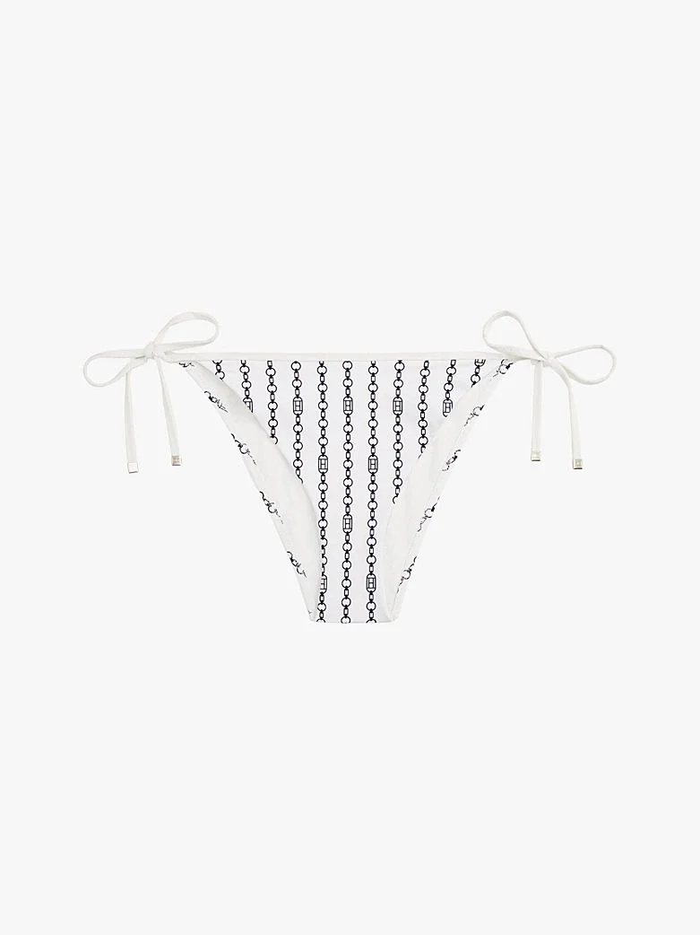 Tommy Hilfiger CHEEKY STRING SIDE TIE PRINT Kadın Bikini Altı  UW0UW053160LB