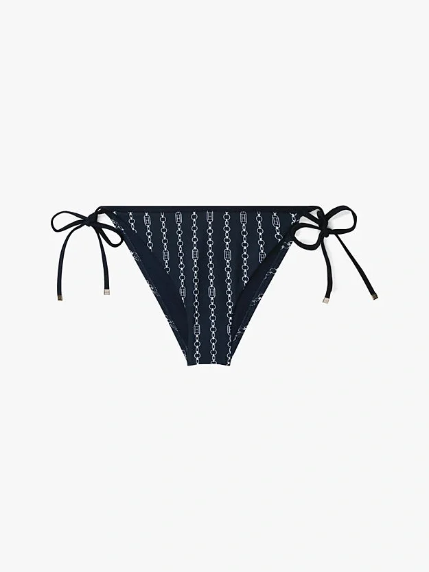 Tommy Hilfiger CHEEKY STRING SIDE TIE PRINT Kadın Bikini Altı  UW0UW053160G3