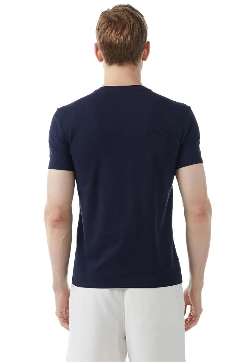 Guess Core Tee Erkek Lacivert Slim Fit T-Shirt M2YI24J1314-G7V2