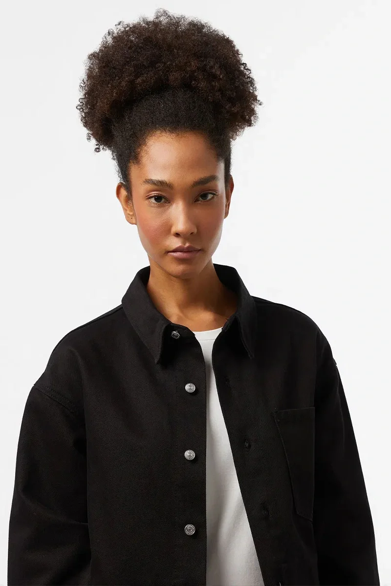 Calvin Klein DAD DENIM OVERSHIRT Kadın DENIM Gömlek J20J224381-1BY