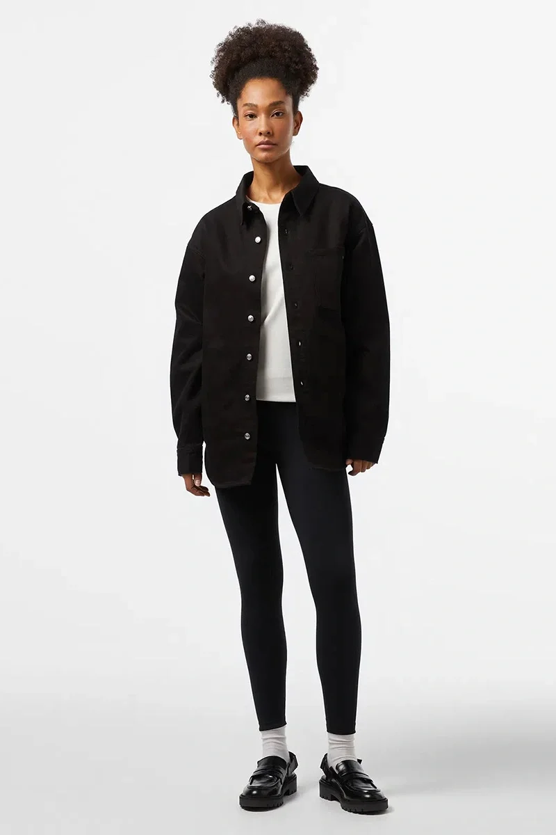 Calvin Klein DAD DENIM OVERSHIRT Kadın DENIM Gömlek J20J224381-1BY