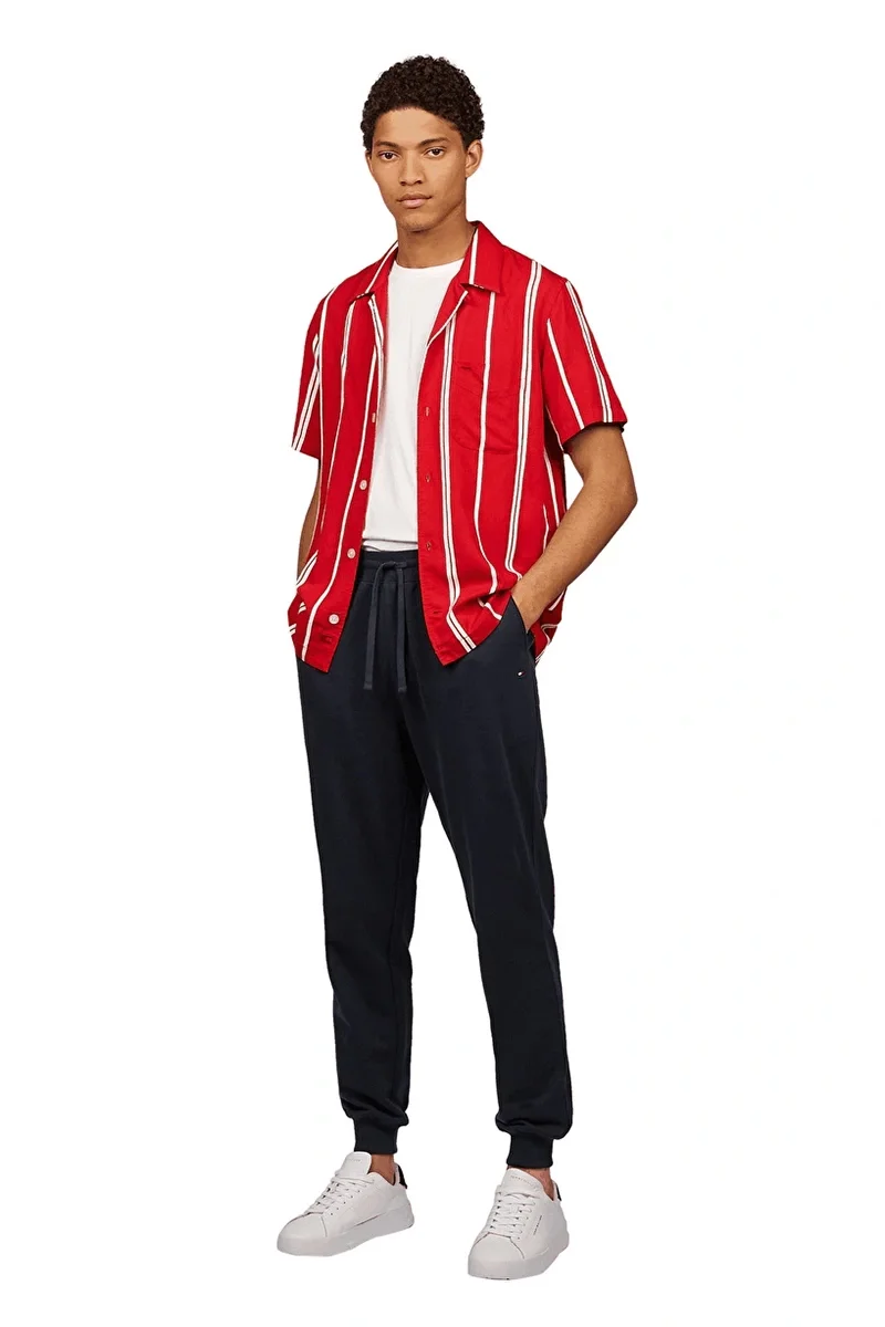 Tommy Hilfiger ESSENTIAL TERRY SWEATPANTS Erkek MAVİ Eşofman Altı MW0MW37236DW5