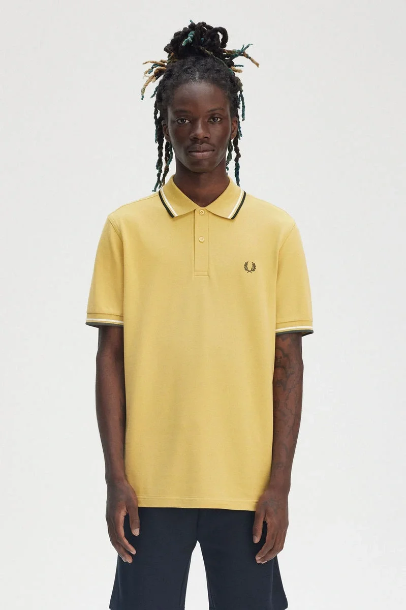 Fred Perry TWIN TIPPED FRED PERRY SHIRT Erkek  T-shirt M3600-Y33