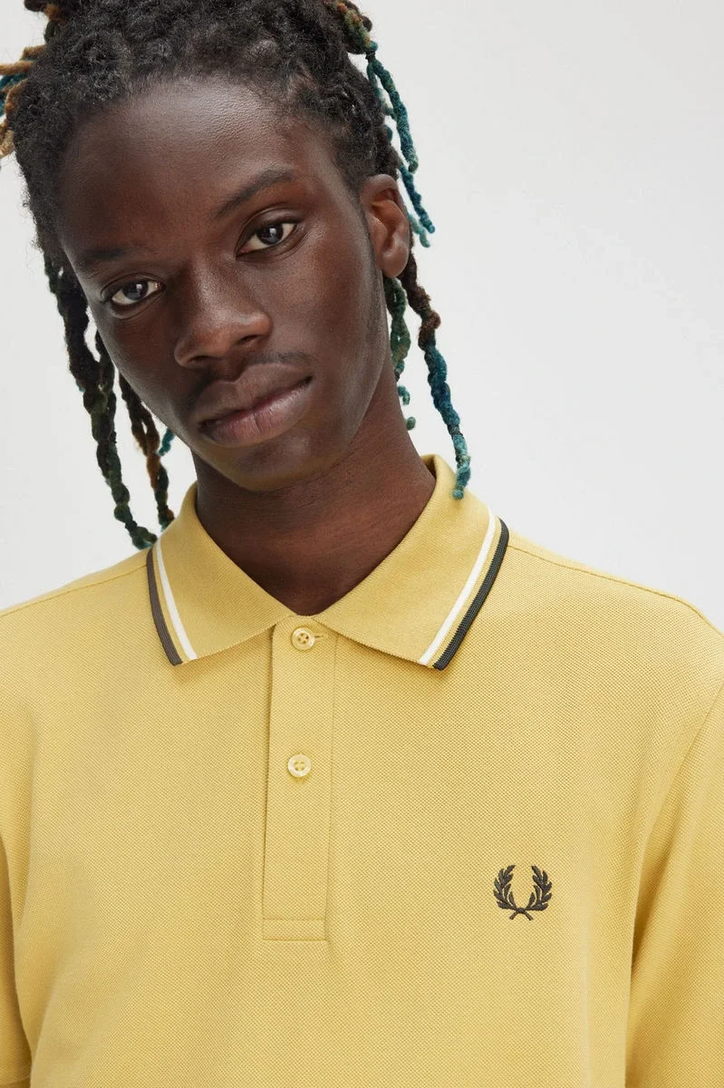 Fred Perry TWIN TIPPED FRED PERRY SHIRT Erkek  T-shirt M3600-Y33