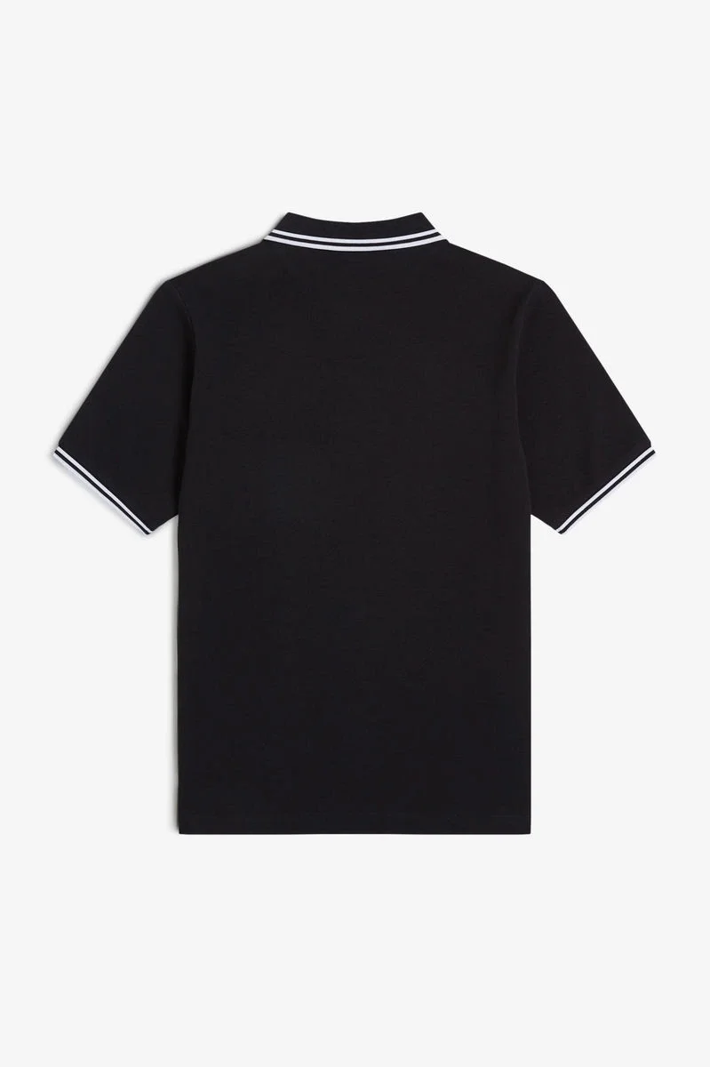 Fred Perry TWIN TIPPED FRED PERRY SHIRT Kadın  T-shirt G3600-350