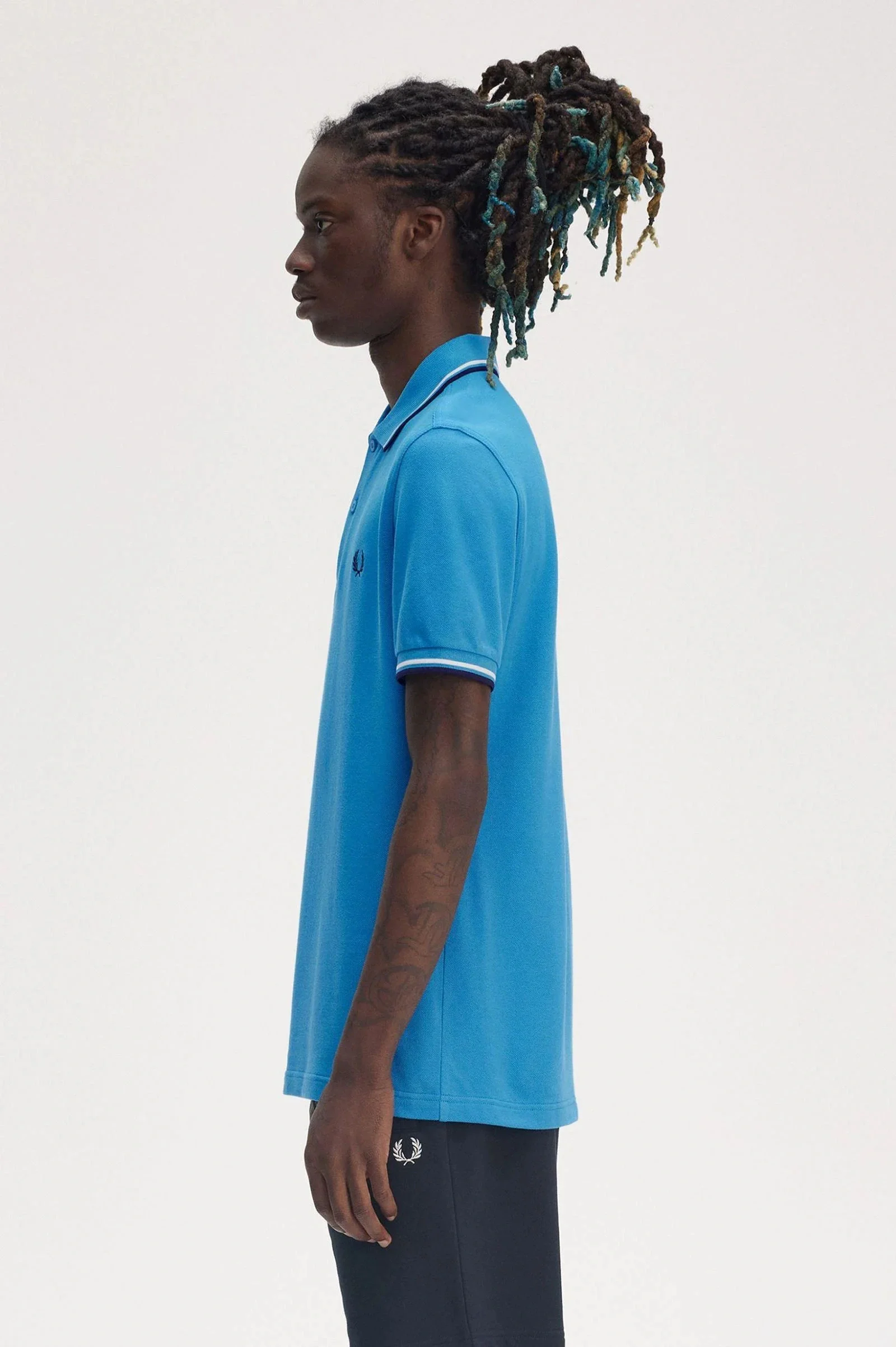 Fred Perry TWIN TIPPED FRED PERRY SHIRT Erkek  T-shirt M3600-Y27