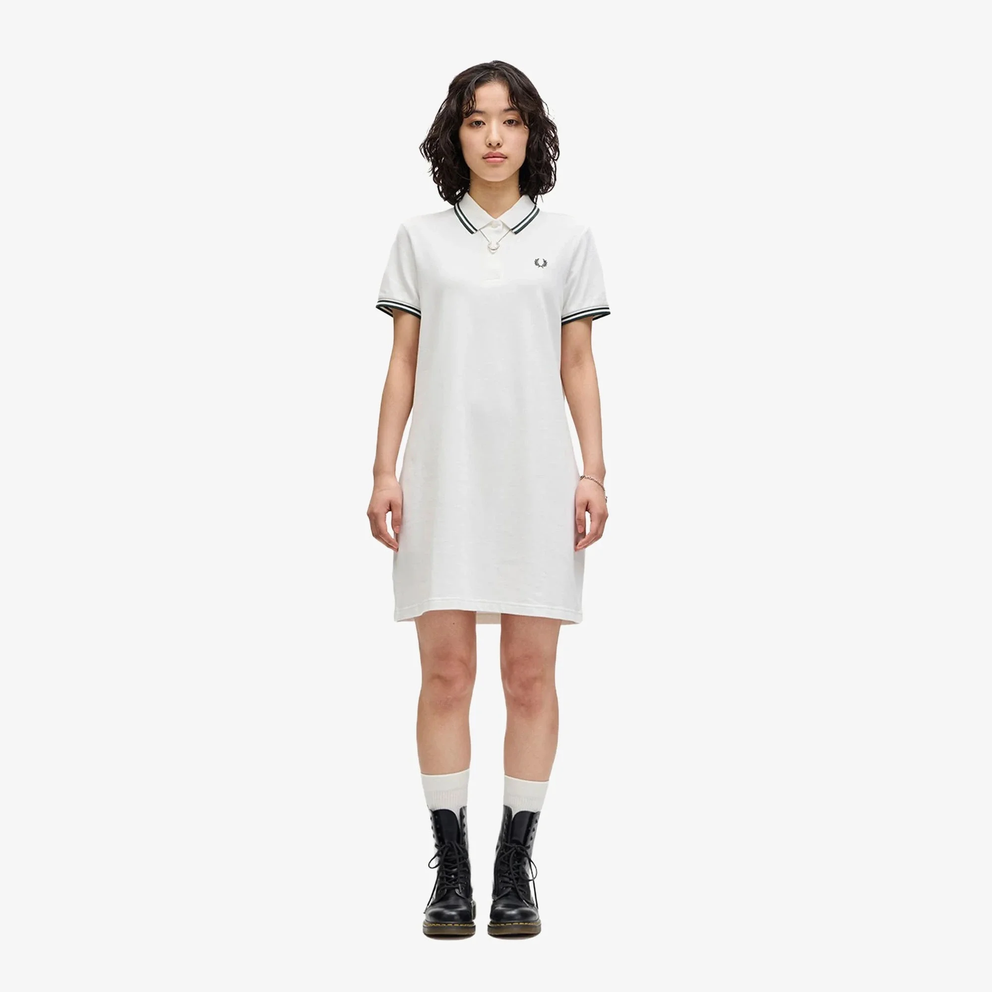 Fred Perry THE TWIN TIPPED FP DRESS Kadın  Elbise D3600-Y73