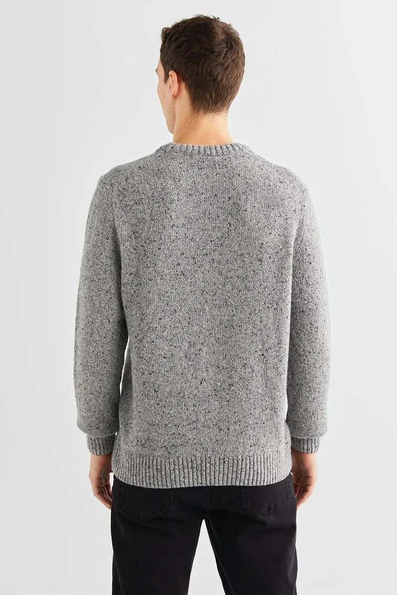 Gant NEPS WOOL C-NECK Erkek Beyaz Kazak 8040200.93