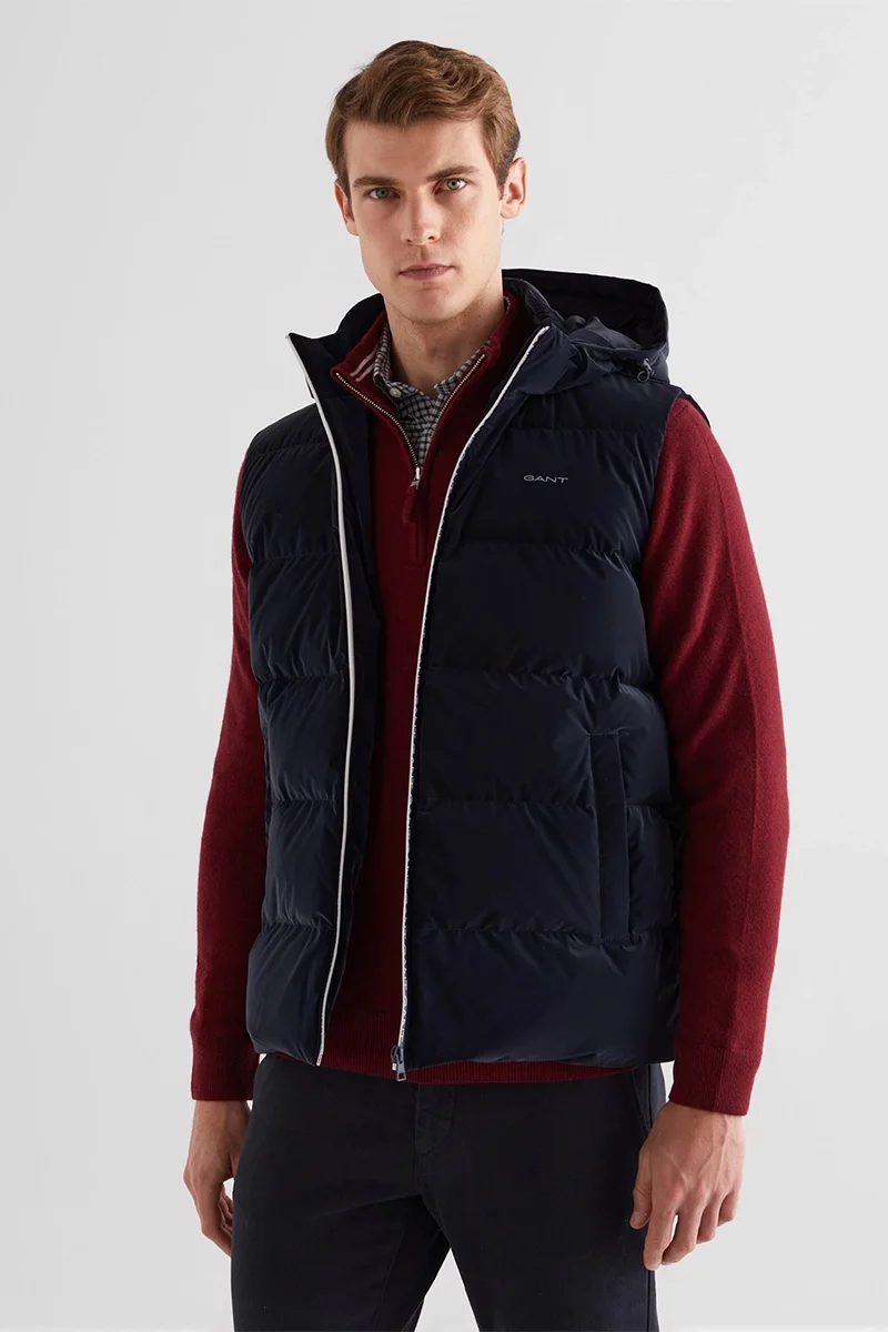 Gant PADDED WAISTCOAT Erkek Lacivert Yelek 7124109T.433
