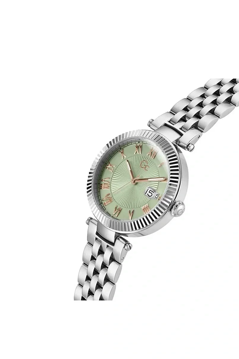 GC Saat Kadin Metalik Gri Kol Saati GCZ36003L9MF