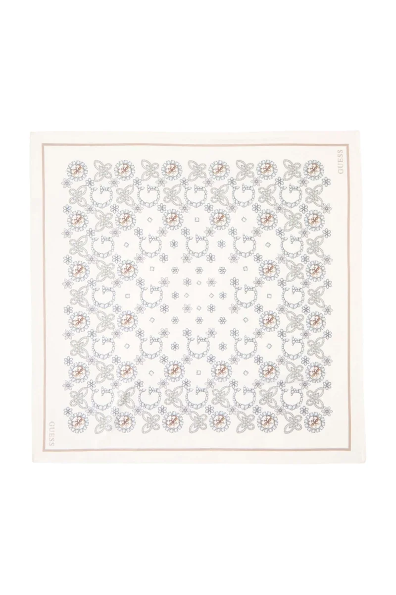 Guess 90x90 Kadın Beyaz Eşarp AW5457POL03-OFF