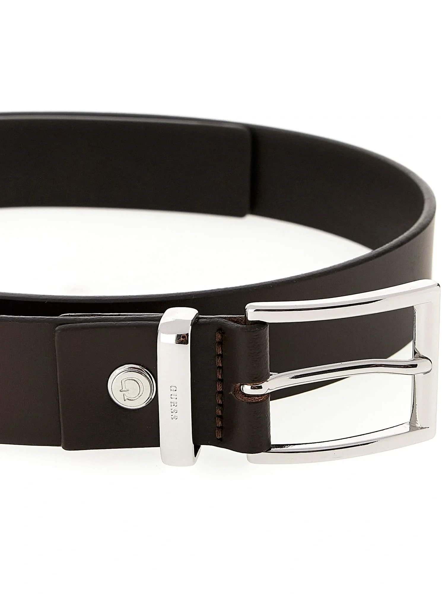 Guess Access Erkek Kahverengi Ayarlanabilir Deri Kemer BM7839P5430-DKB