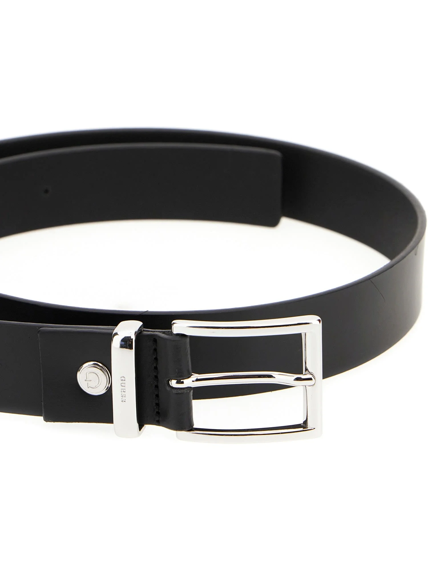 Guess Access Erkek Siyah Ayarlanabilir Deri Kemer BM7839P5430-BLA