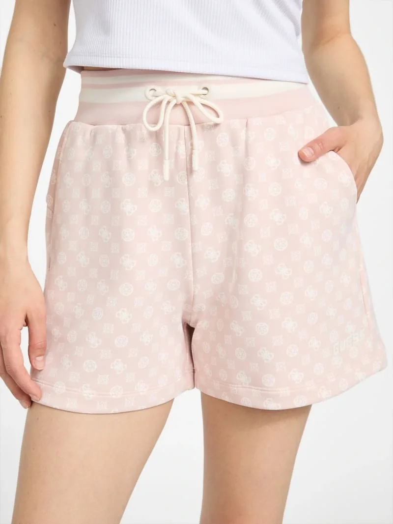 Guess Aggie Kadın Çok Renkli Aktif Scuba Şort V5YD06KB212-P6FO