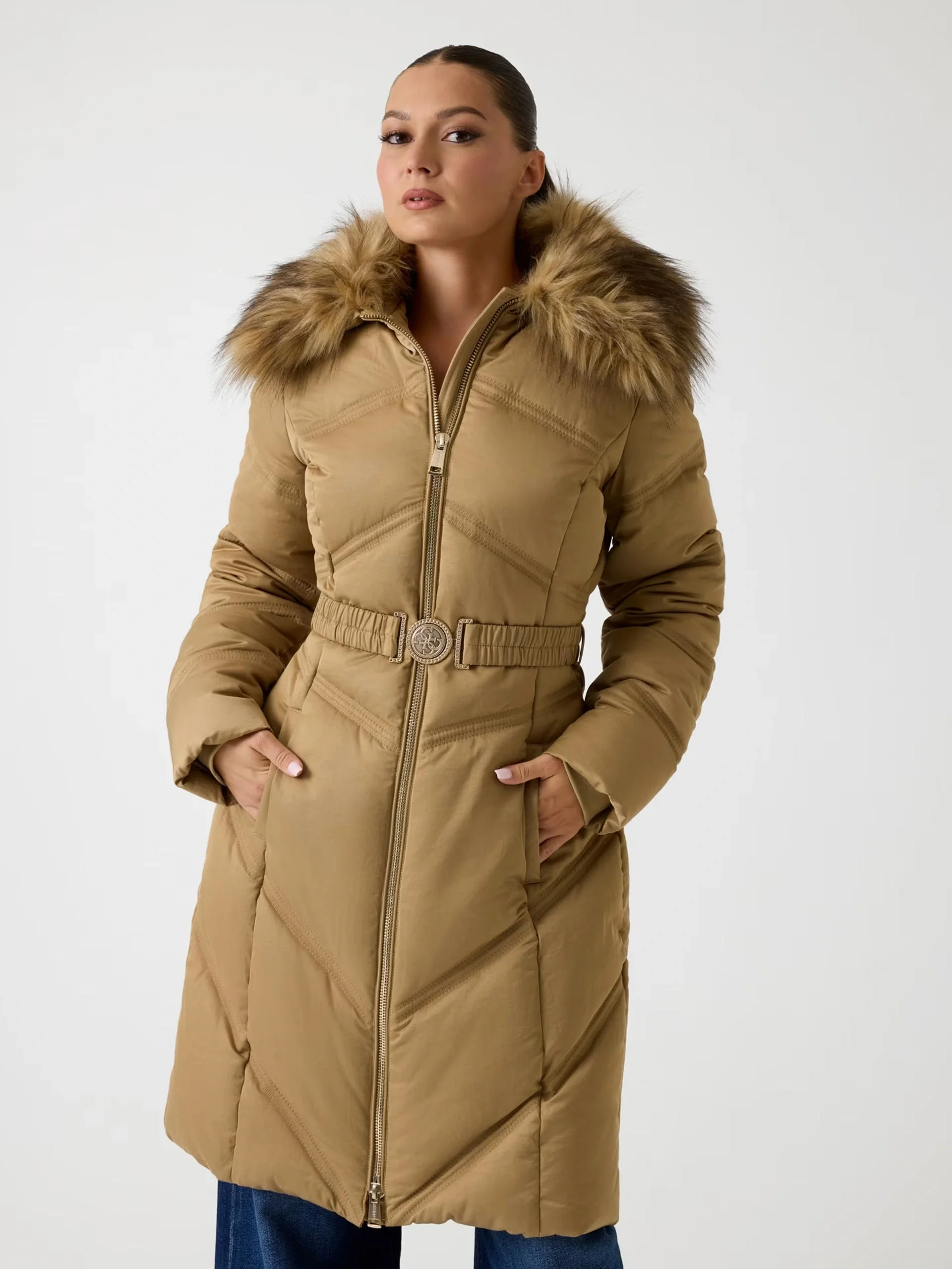 Guess Alienor Kadın Bej Mont W5BL33WG092-F14Z