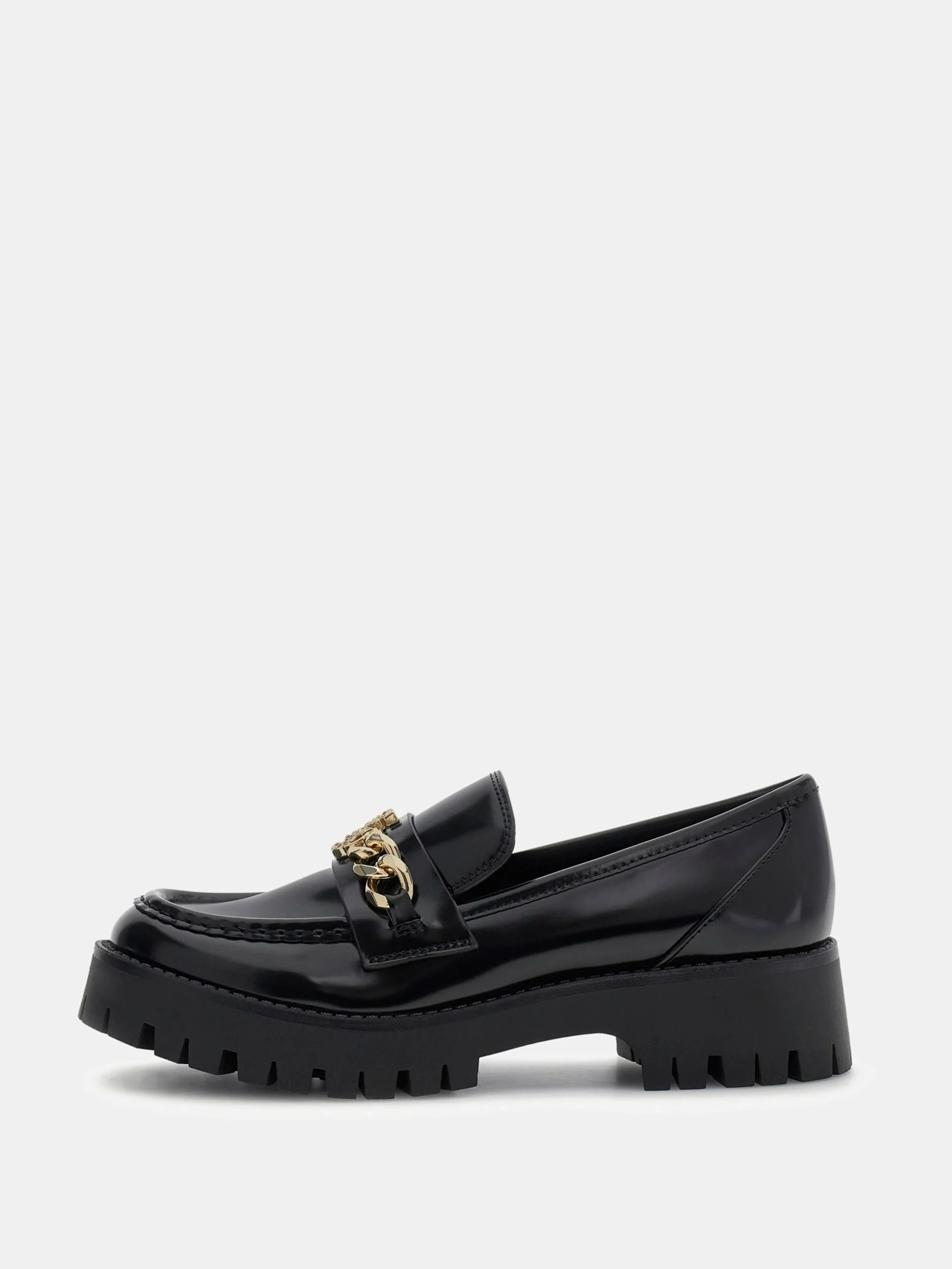 Guess Almer Kadın Siyah Loafer FLPALRELE14-BLACK