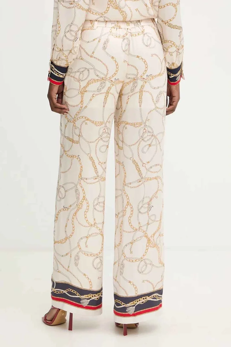 Guess Amanda Düz Paça Kadın Çok Renkli Pantolon 6RGB117439A-PM6Z