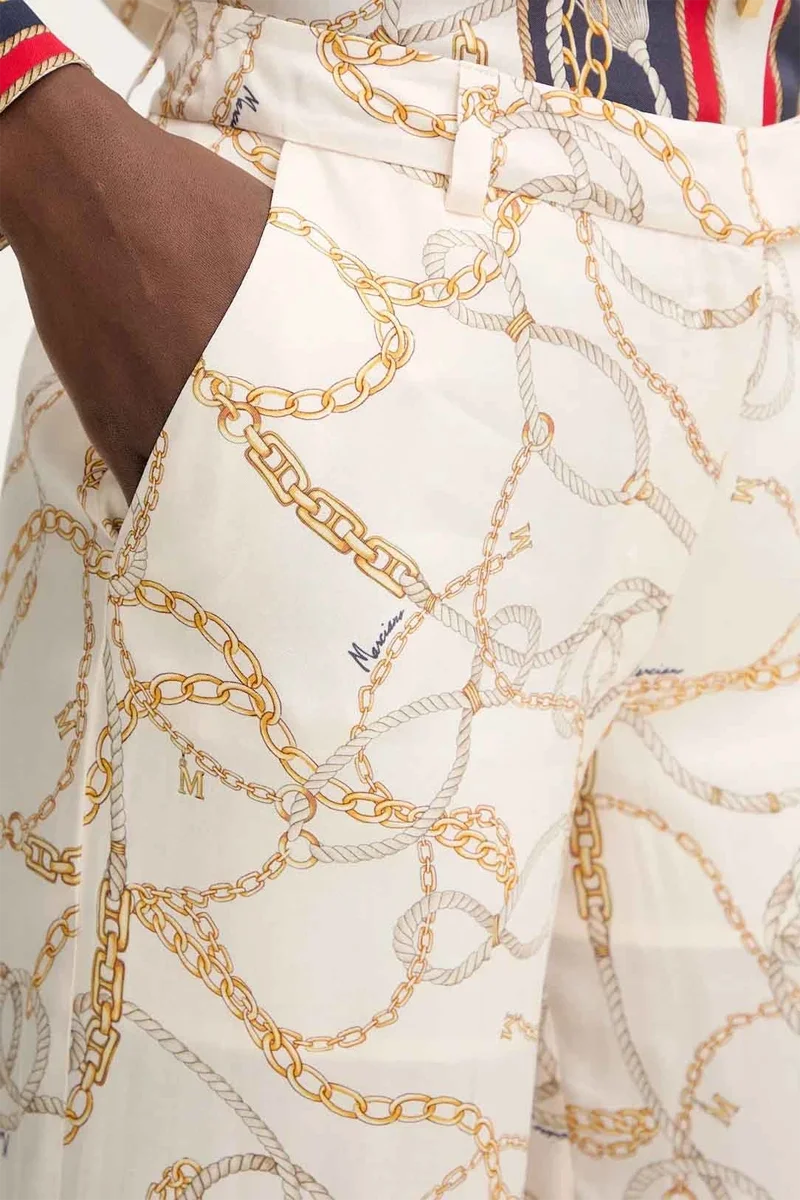 Guess Amanda Düz Paça Kadın Çok Renkli Pantolon 6RGB117439A-PM6Z