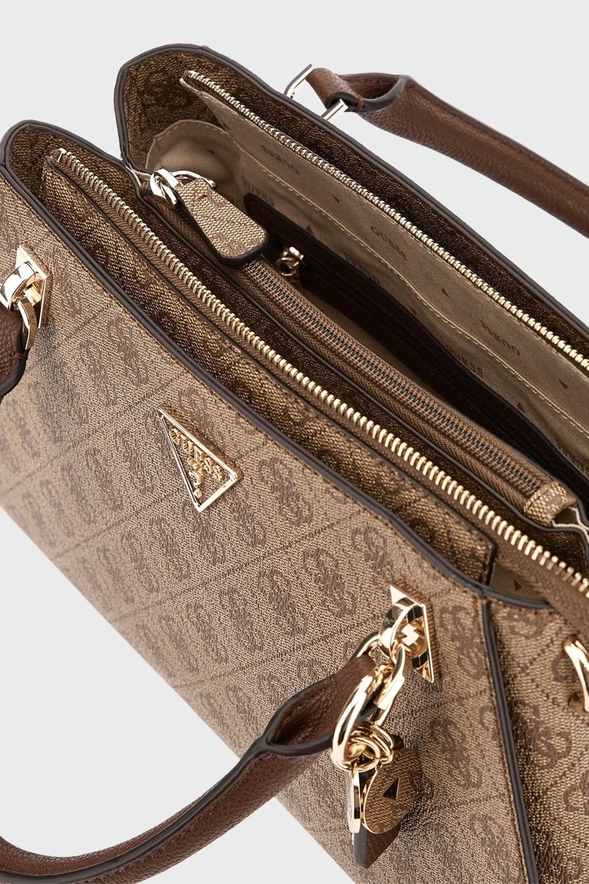 Guess Anadela Kadın Kahverengi El Çantası HWBG9672070-LGW