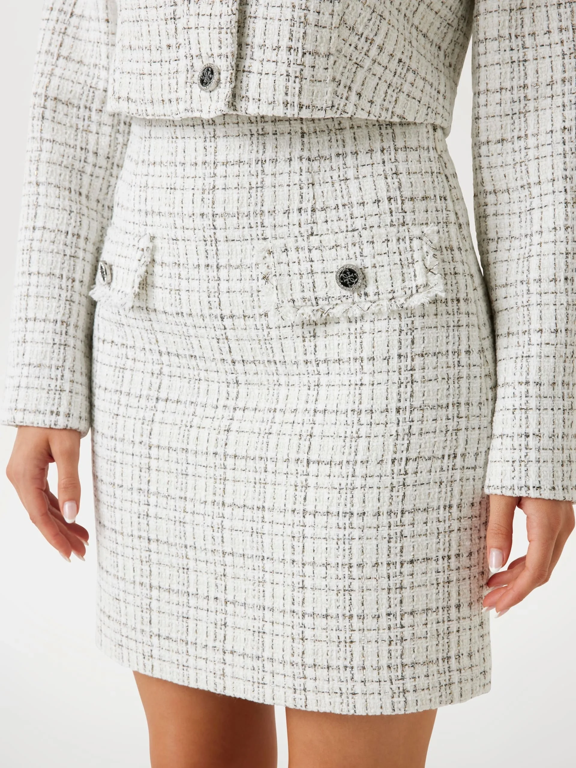 Guess Annamaria Kadın Mavi Kalem Etek W5YD15WHDB2-F0LL