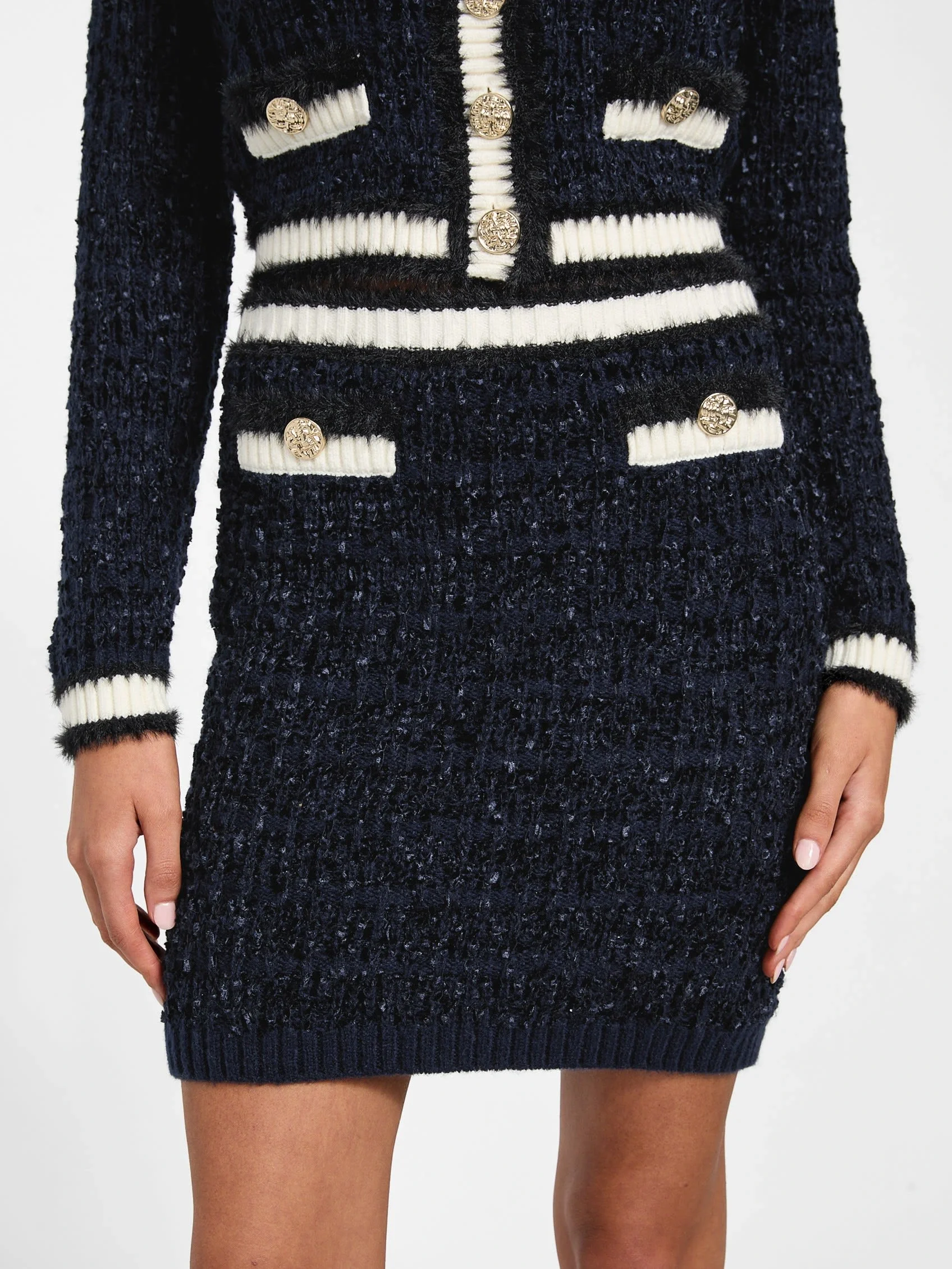 Guess Aomori Kadın Mavi A Kesim Etek W5BD1XZ4090-F7EB