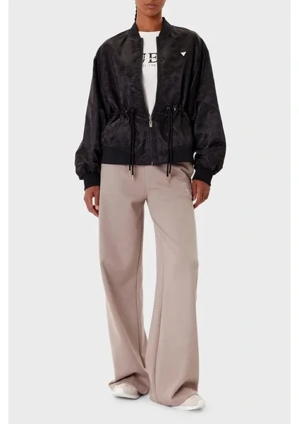 Guess Aop Kadın Siyah Aktif Ceket V5YL11WHFU0-FJ4Q