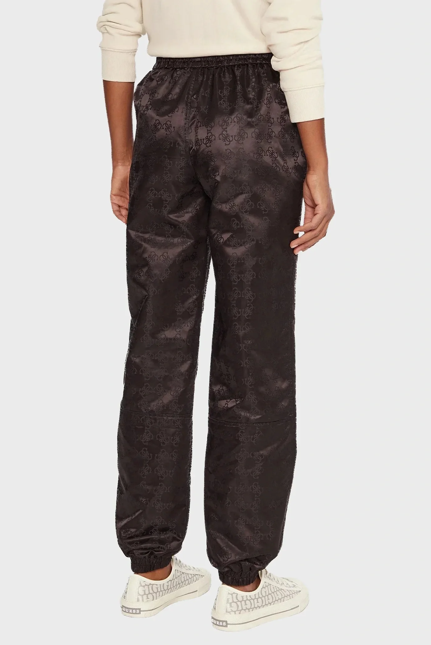 Guess Aop Kadın Siyah Aktif Regular Fit Eşofman Altı V5YB14WHFU0-FJ4Q