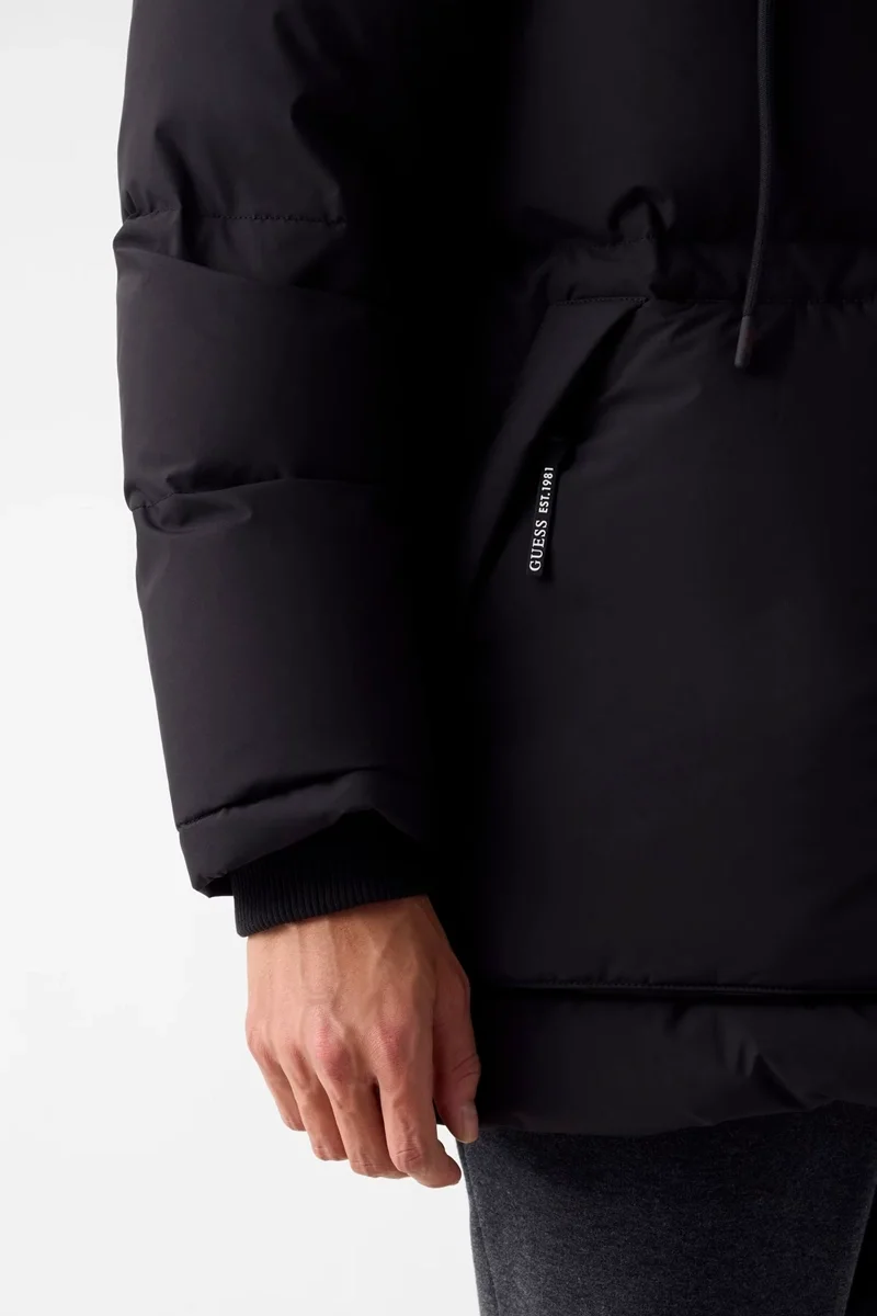 Guess Apres Erkek Siyah Mont M5BL0OW3282-JBLK