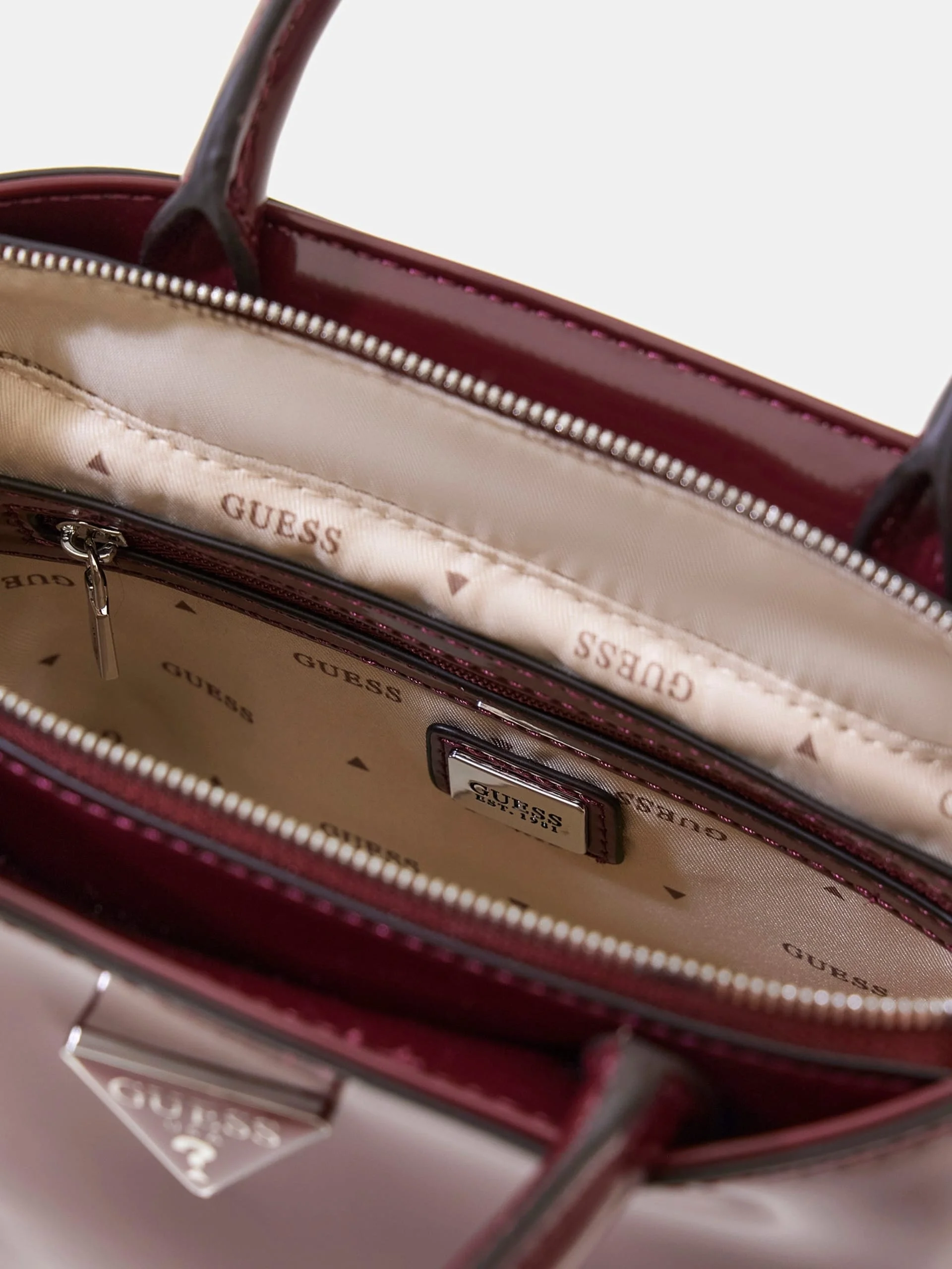 Guess Arnela Mini Kadın Bordo El Çantası HWNY9496750-BUR