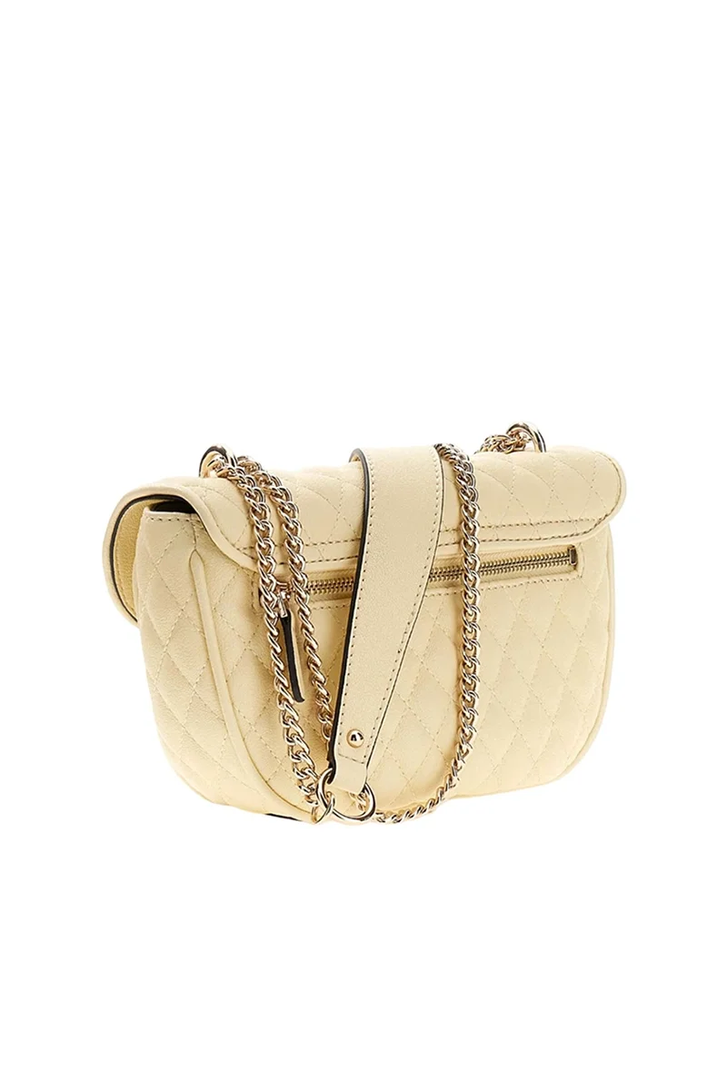 Guess Atabey Dönüştürülebilir Çapraz Askılı Kadın Sarı Omuz Çantası HWQG9894210-YEL