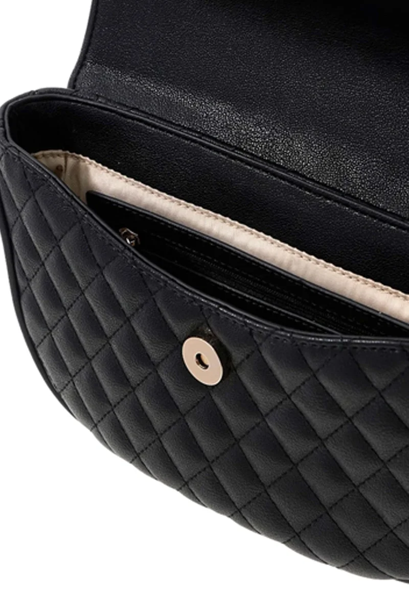 Guess Atabey Dönüştürülebilir Çapraz Askılı Kadın Siyah Omuz Çantası HWQG9894210-BLA