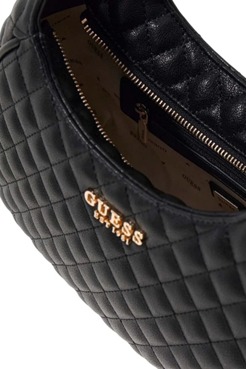 Guess Atabey Hobo Kadın Siyah Omuz Çantası HWQG9894010-BLA