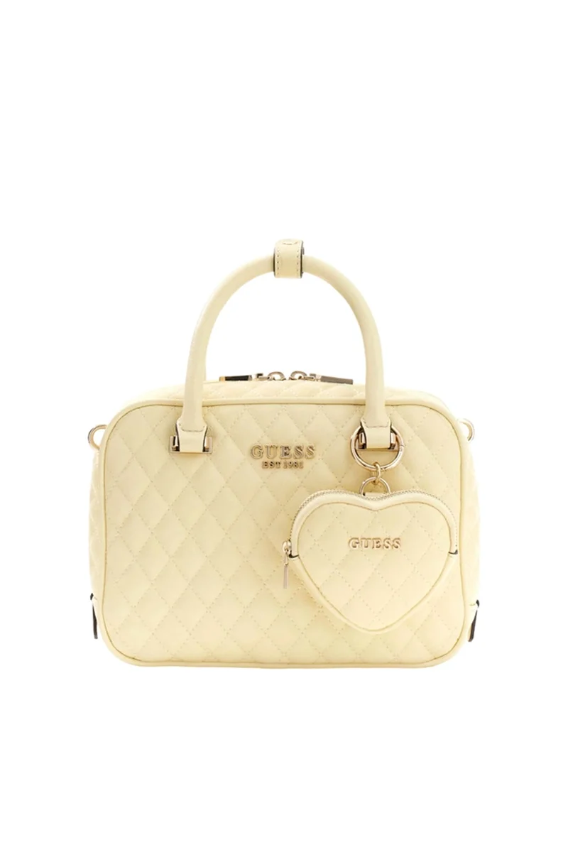 Guess Atabey Kutu Kadın Sarı El Çantası HWQG9894050-YEL