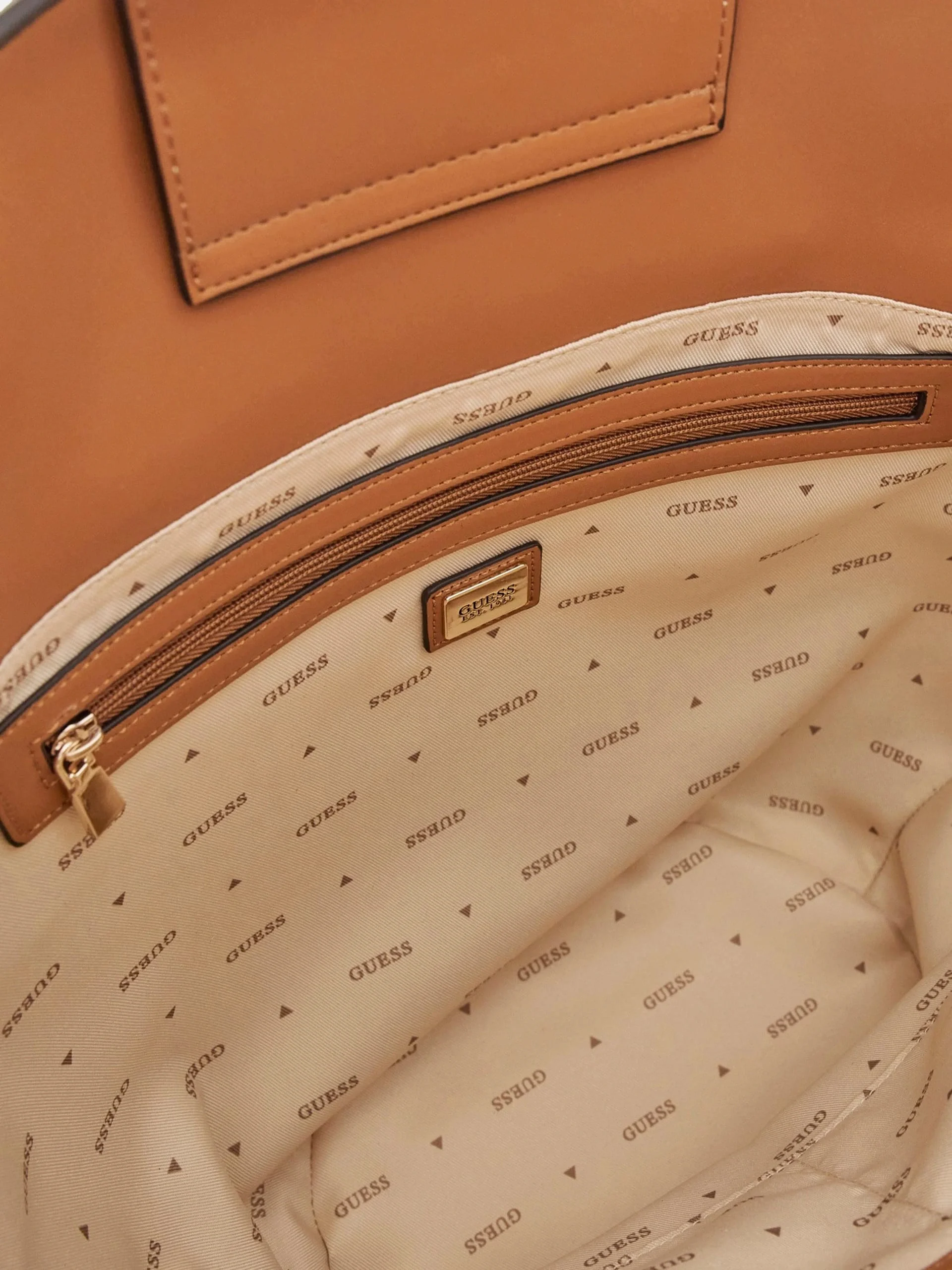 Guess Atalia Kadın Konyak Hasır El Çantası HWWG9634230-NRC