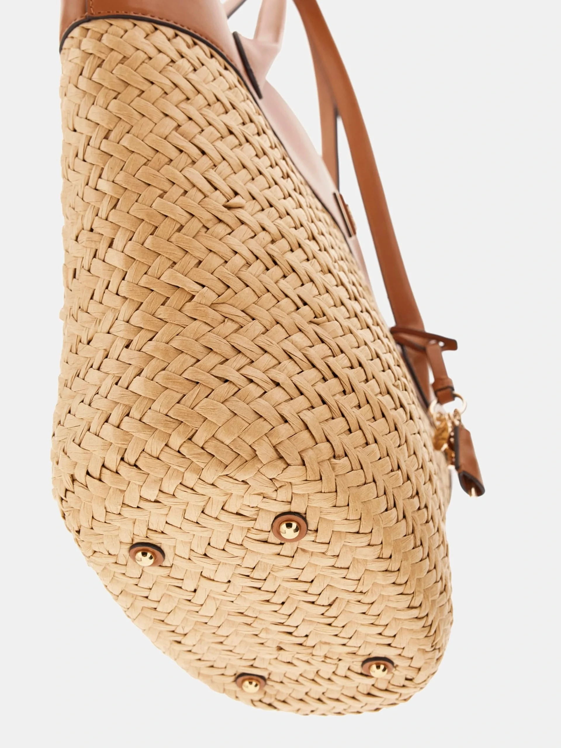 Guess Atalia Kadın Konyak Hasır El Çantası HWWG9634230-NRC