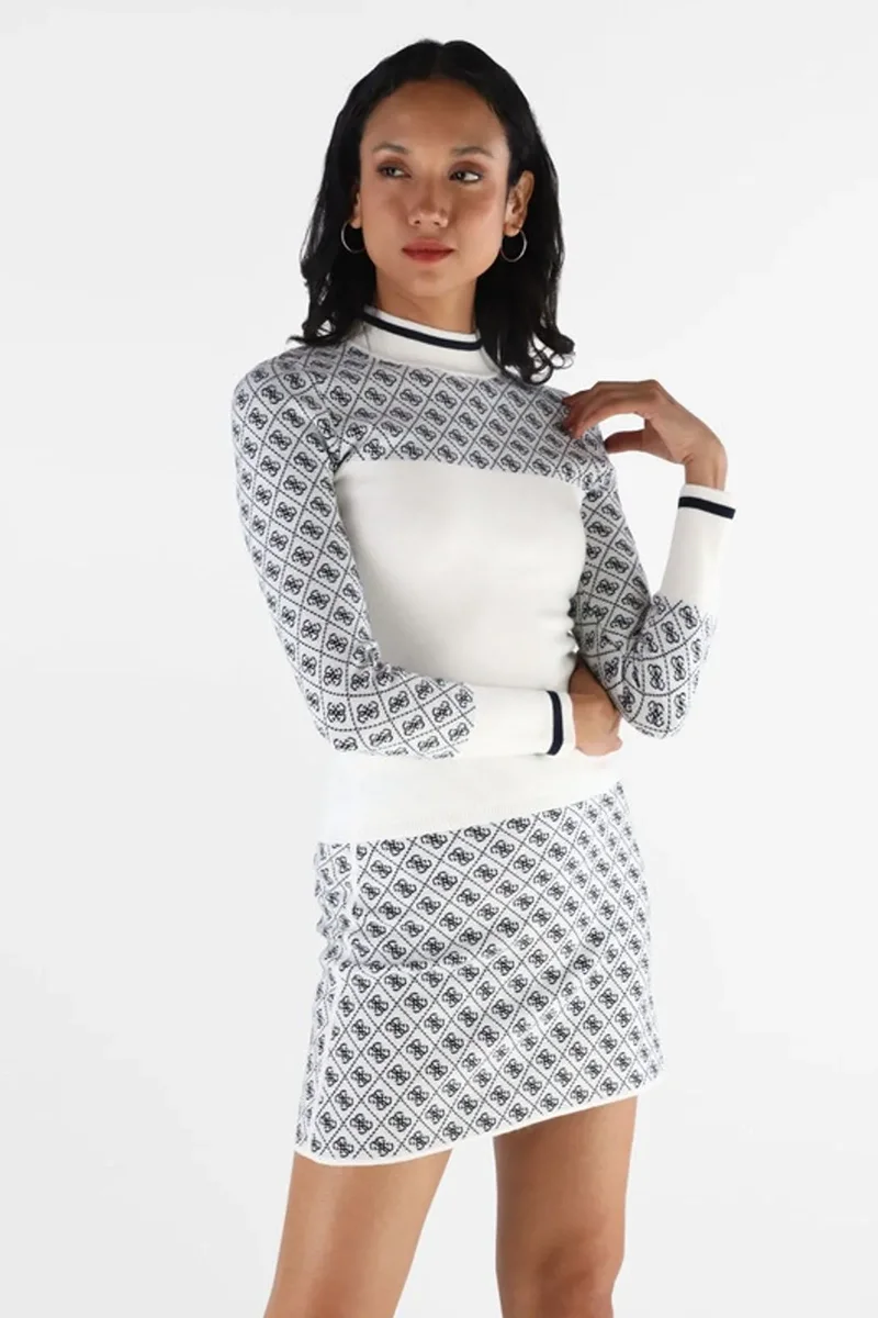 Guess Aubrey Kadın Çok Renkli Yün Karışımlı Triko W5BR24Z3JD2-F0YU