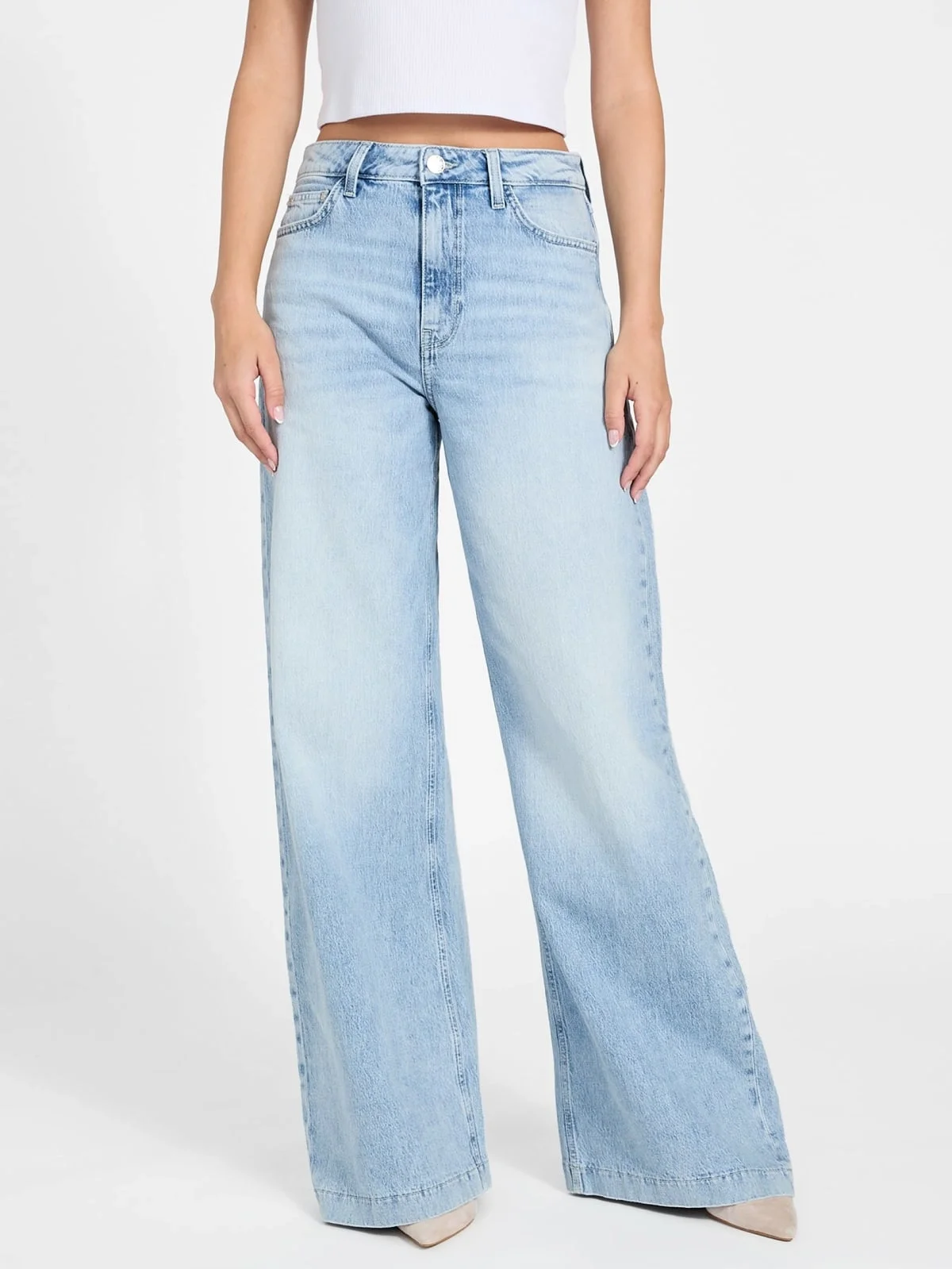 Guess Bellagio Kadın Pembe Jeans W6RA1CD6833-RSP3