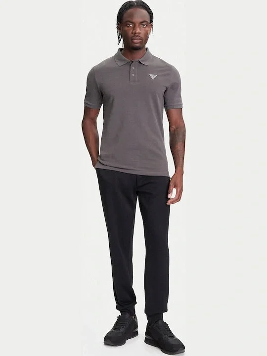 Guess Beppe Erkek Antrasit Aktif Slim Fit Polo T-Shirt Z5YP02K9WF1-G9I4