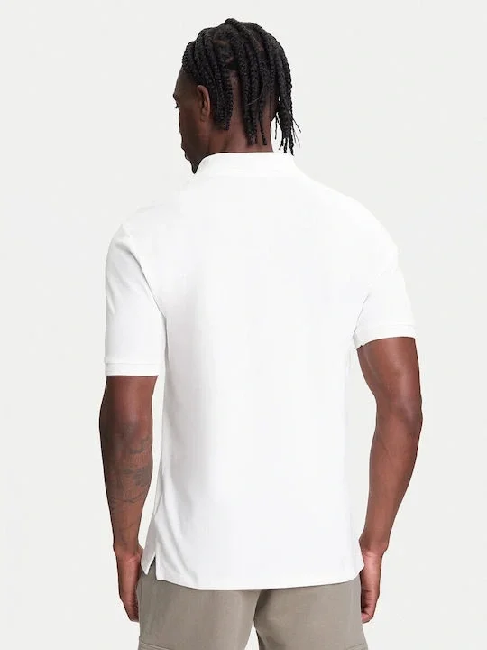 Guess Beppe Erkek Beyaz Aktif Slim Fit Polo T-Shirt Z5YP02K9WF1-G018