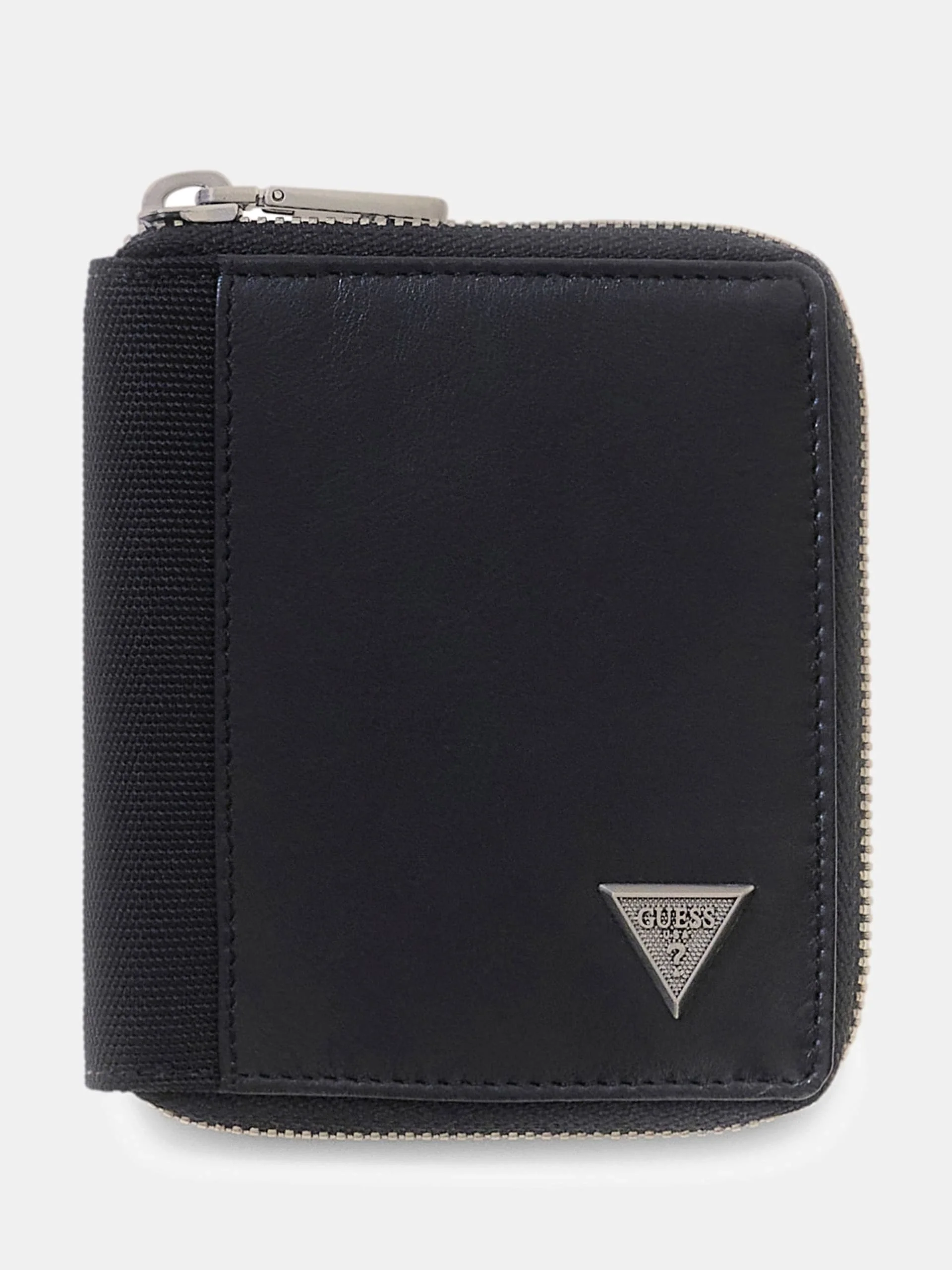 Guess Berna Fermuarlı Erkek Siyah Cüzdan SMBEHNLEA02-BLA