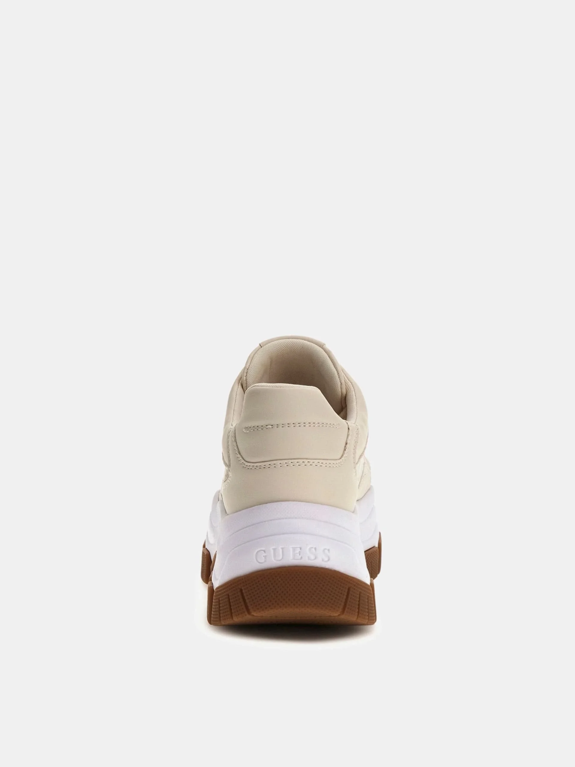 Guess Berrett2 Kadın Çok Renkli Sneaker FLFBRTPEL12-CREAM