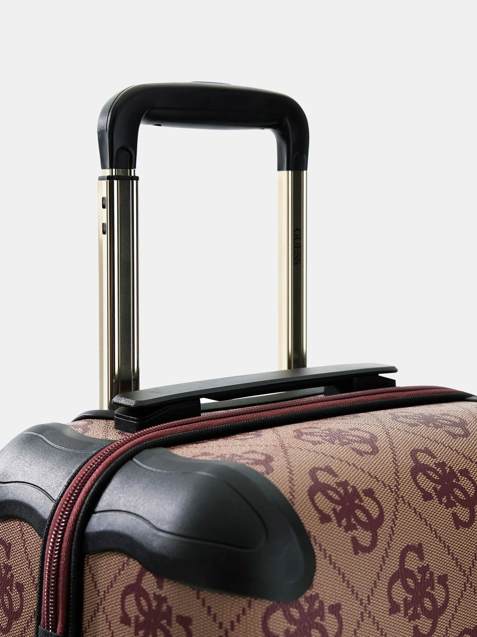 Guess Berta 18 İnç 8 Tekerlekli Kadın Bordo Valiz TWOB8688983-BDL